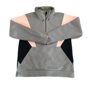 Air Jordan Men's Sample Quarter Zip Cotton/Polyester Pullover AO0408-334 size L